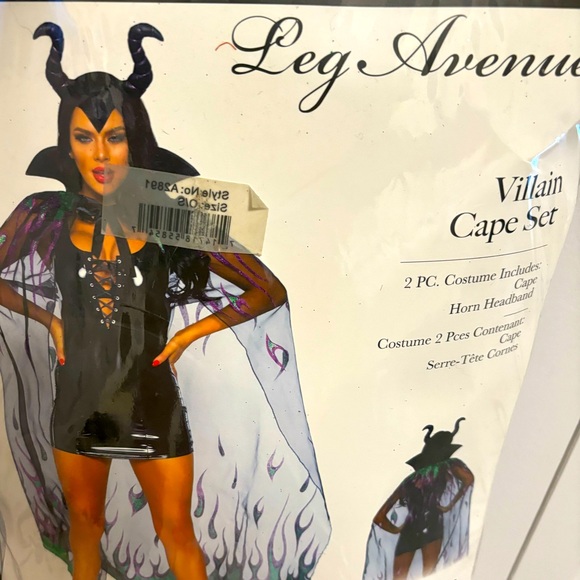 Pre-Loved Leg Avenue Villain Costume - Picture 1 of 4